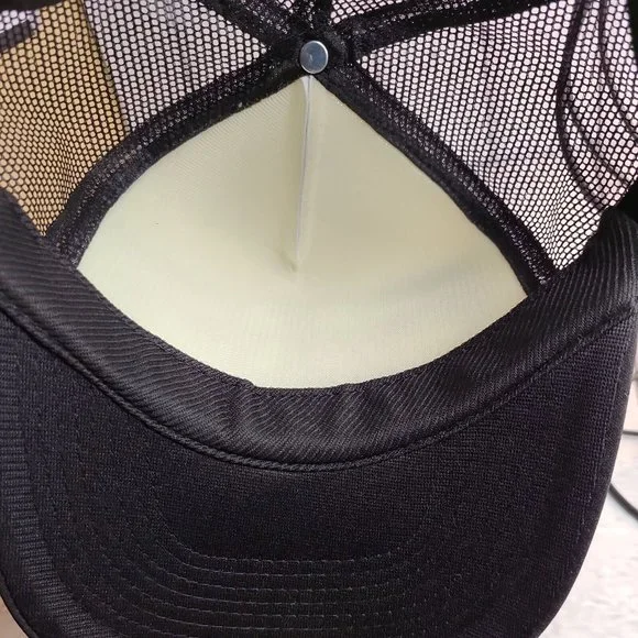 Rockstar Energy Drink Snapback Trucker Hat Gold Stars - Picture 7 of 9